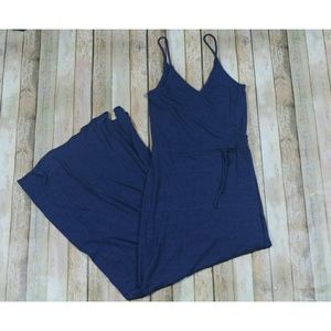 Chaser Sleeveless Maxi Dress V Neck Ties Slit